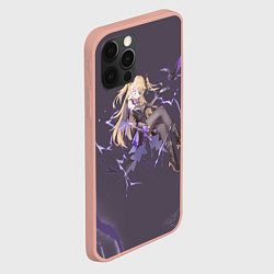 Чехол для iPhone 12 Pro Max Genshin Impact, цвет: 3D-светло-розовый — фото 2