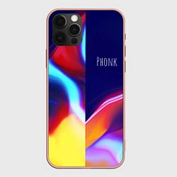 Чехол для iPhone 12 Pro Max Phonk Neon, цвет: 3D-светло-розовый