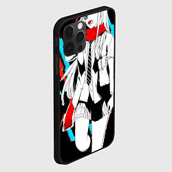 Чехол для iPhone 12 Pro Max Darling in the Franxx, цвет: 3D-черный — фото 2