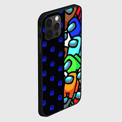 Чехол для iPhone 12 Pro Max Among Us Brawl Stars, цвет: 3D-черный — фото 2