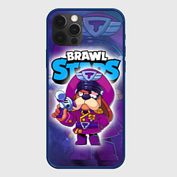 Чехол для iPhone 12 Pro Max Генерал Гавс - Brawl Stars, цвет: 3D-тёмно-синий