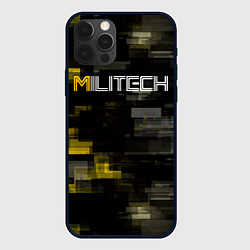 Чехол iPhone 12 Pro Max MILITECH камуфляж Cyberpunk 2077