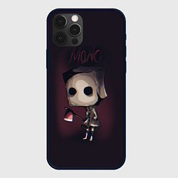 Чехол для iPhone 12 Pro Max Little Nightmares 2 mono, цвет: 3D-черный