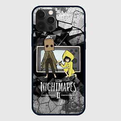 Чехол для iPhone 12 Pro Max Little Nightmares 2, цвет: 3D-черный
