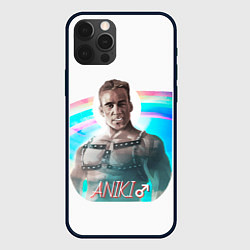 Чехол для iPhone 12 Pro Max Aniki, цвет: 3D-черный