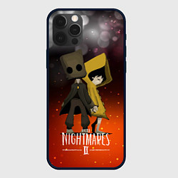 Чехол для iPhone 12 Pro Max Little Nightmares 2, цвет: 3D-черный