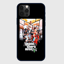 Чехол iPhone 12 Pro Max Grand Theft Auto five