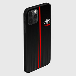 Чехол для iPhone 12 Pro Max TOYOTA PASSION FOR LIFE, цвет: 3D-черный — фото 2