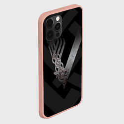 Чехол для iPhone 12 Pro Max ВИКИНГИ VIKINGS V, цвет: 3D-светло-розовый — фото 2