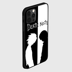 Чехол для iPhone 12 Pro Max ТЕТРАДЬ СМЕРТИ, цвет: 3D-черный — фото 2