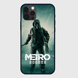 Чехол для iPhone 12 Pro Max Metro Exodus, цвет: 3D-черный