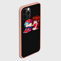 Чехол для iPhone 12 Pro Max Friday Night Funkin, цвет: 3D-светло-розовый — фото 2