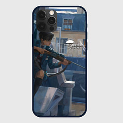 Чехол для iPhone 12 Pro Max Пятый снайпер, цвет: 3D-черный