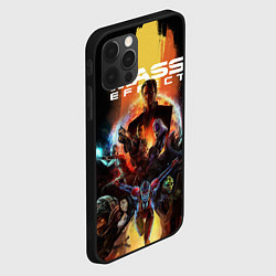 Чехол для iPhone 12 Pro Max Mass effect, цвет: 3D-черный — фото 2