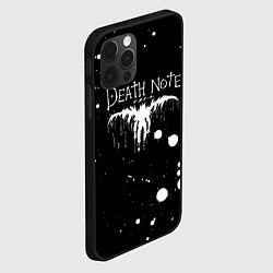 Чехол для iPhone 12 Pro Max DEATH NOTE ТЕТРАДЬ СМЕРТИ, цвет: 3D-черный — фото 2