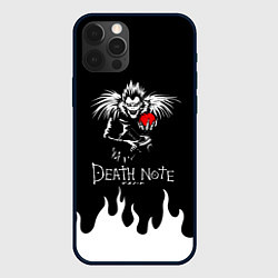 Чехол для iPhone 12 Pro Max DEATH NOTE ТЕТРАДЬ СМЕРТИ, цвет: 3D-черный