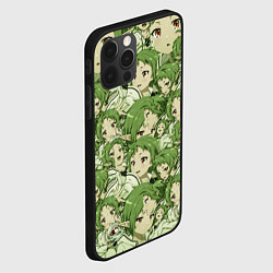 Чехол для iPhone 12 Pro Max Сильфиетта Грейрат, цвет: 3D-черный — фото 2