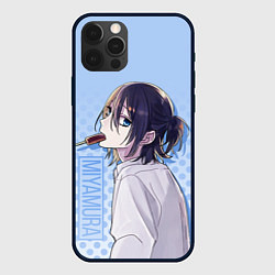 Чехол для iPhone 12 Pro Max Miyamura, цвет: 3D-черный