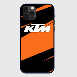 Чехол для iPhone 12 Pro Max KTM КТМ, цвет: 3D-черный