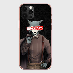 Чехол для iPhone 12 Pro Max BEASTARS, цвет: 3D-светло-розовый