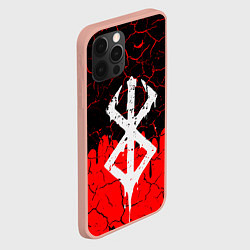 Чехол для iPhone 12 Pro Max BERSERK, цвет: 3D-светло-розовый — фото 2
