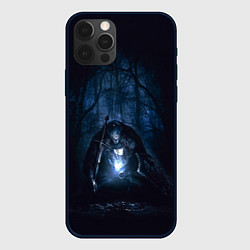 Чехол iPhone 12 Pro Max Странник в лесу