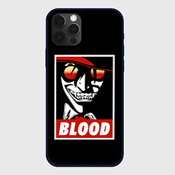 Чехол для iPhone 12 Pro Max Hellsing, цвет: 3D-черный