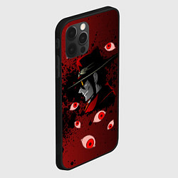 Чехол для iPhone 12 Pro Max ХеллсингHellsing, цвет: 3D-черный — фото 2