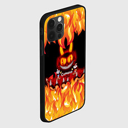 Чехол для iPhone 12 Pro Max CUPHEAD DEVIL, цвет: 3D-черный — фото 2