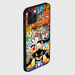 Чехол для iPhone 12 Pro Max CUPHEAD, цвет: 3D-черный — фото 2