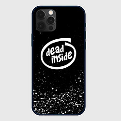 Чехол для iPhone 12 Pro Max DEAD INSIDE, цвет: 3D-черный