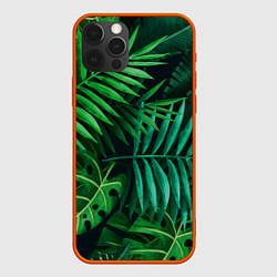 Чехол для iPhone 12 Pro Max Сочные тропики, цвет: 3D-красный