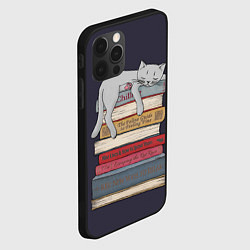 Чехол для iPhone 12 Pro Max Relax Cat, цвет: 3D-черный — фото 2