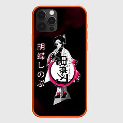 Чехол для iPhone 12 Pro Max Шинобу Кочо Kimetsu no Yaiba, цвет: 3D-красный