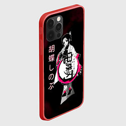 Чехол для iPhone 12 Pro Max Шинобу Кочо Kimetsu no Yaiba, цвет: 3D-красный — фото 2