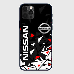 Чехол iPhone 12 Pro Max NISSAN НИССАН ОСКОЛКИ