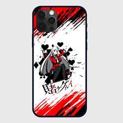 Чехол для iPhone 12 Pro Max Kakegurui Ририка Момобами Z, цвет: 3D-черный
