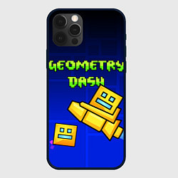 Чехол iPhone 12 Pro Max GEOMETRY DASH ГЕОМЕТРИ ДАШ