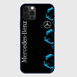 Чехол iPhone 12 Pro Max Mercedes Мерседес Неон