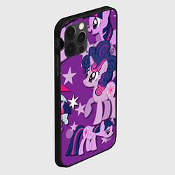 Чехол для iPhone 12 Pro Max Twilight Sparkle, цвет: 3D-черный — фото 2