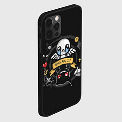 Чехол для iPhone 12 Pro Max Who am i, цвет: 3D-черный — фото 2