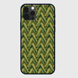 Чехол для iPhone 12 Pro Max Бейсбольные Биты, цвет: 3D-черный