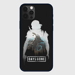 Чехол iPhone 12 Pro Max Days gone силуэт Дикона