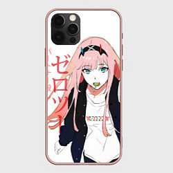 Чехол iPhone 12 Pro Max Zero Two, Darling in the Franx