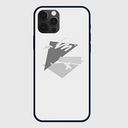 Чехол для iPhone 12 Pro Max ПросТой РисуНок, цвет: 3D-черный