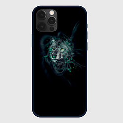 Чехол для iPhone 12 Pro Max ВоЛк во Тьме, цвет: 3D-черный