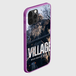 Чехол для iPhone 12 Pro Max RESIDENT EVIL VILLAGE, цвет: 3D-сиреневый — фото 2