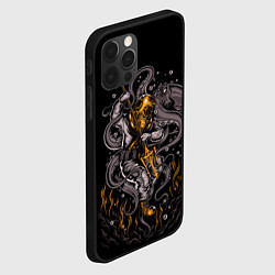 Чехол для iPhone 12 Pro Max ПОДВОДНАЯ БИТВА, цвет: 3D-черный — фото 2