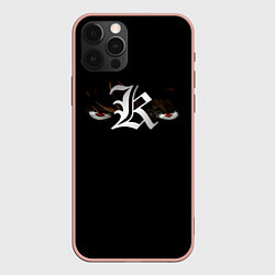 Чехол iPhone 12 Pro Max КИРА глаза DEATH NOTE