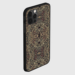 Чехол для iPhone 12 Pro Max КрасиВые Узоры Ковра, цвет: 3D-черный — фото 2